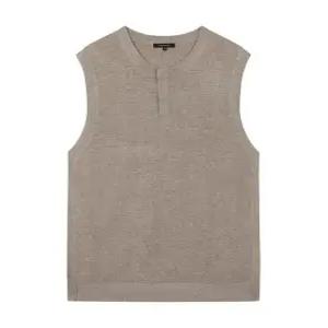 [본사직영] 헨리넥 슬리브리스 니트 (FHUCH8301)