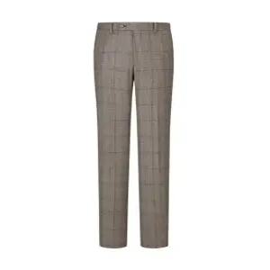 [본사직영] 레귤러핏 울 혼방 글렌체크 싱글 정장 팬츠 (FHPAX2236)