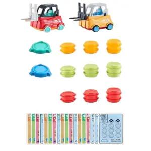 조기교육 포크리프트 인터랙티브 트럭 보드게임 물리 장난감 어린이