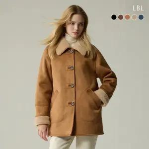 (25FW) 호주산 양모100 무스탕 하프코트