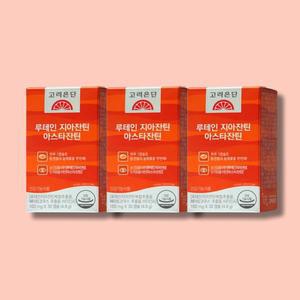 [고려은단] 루테인 지아잔틴 아스타잔틴 160mg 30캡슐, 3박스