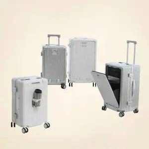 베르지아 여행용 무게측정 usb충전 기내용 캐리어 20인치 24인치 28인치 택