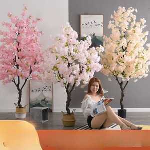 실내 벚꽃 조화 거실 화분 카페 매장 봄 장식 사쿠라