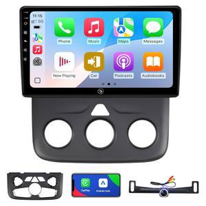 10인치 닷지 램 픽업트럭용 자동차 라디오 스테레오 1500 2500 2013년 3500년 2015년 2016년 2017년 카메라 카플레이 안드 오토 블루투스 미러링 터치 GPS 내비게이션 교체 유닛