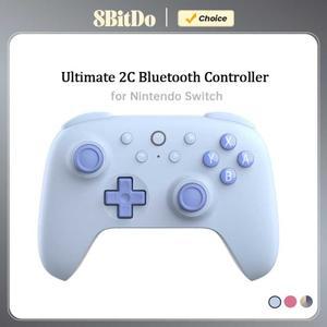 Nintendo Switch 2용 8BitDo Ultimate Bluetooth 컨트롤러 NS OLED 콘솔용 홀 이펙트 조이스틱이 포함된 무