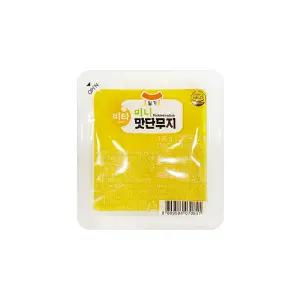 일가 슬림 미니단무지 130g X80개 업소용 배달용 1회용 슬라이스 단무지