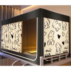 2층 침대 난방텐트 기숙사 모기장 우풍 층침대 암막 텐트