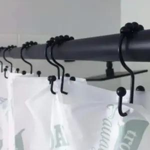 [LFMLLM42_58]후크 샤워 집게링 욕실 커튼 커텐 걸이