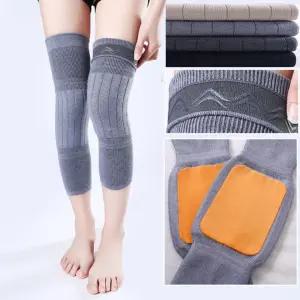 키밍 방한 기모 무릎워머 2P 보호대 스포츠 레그워머