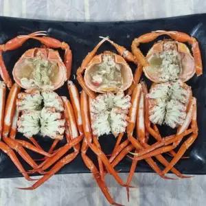 후포리 박달 삶은 찐 홍게 4kg 8~10미 수율 85% 냉장 프리미엄 홍게