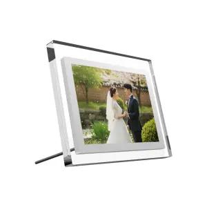 아크릴 프레임 클라우드 디지털액자 터치패널 카멜 CPF1010AC