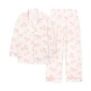 [오르시떼](타임스퀘어점패션관)여성 G017 뉴욕뜨왈PK 긴소매 파자마 세트