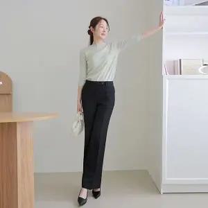 [르포엠]탈리아 부츠컷 슬랙스 팬츠