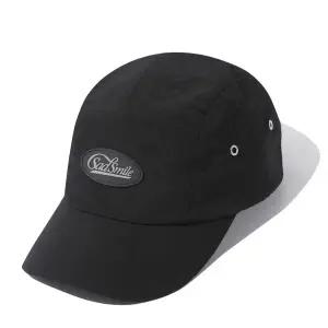 [커스텀멜로우](타임스퀘어점패션관)새드스마일 와펜 캠프 캡 CRRAX24111BKX