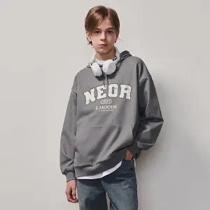 [에꼴리에] 남자 가을이월 크렉레터피그먼트후드티(25A1407)