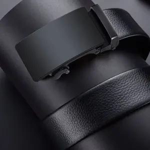 고품질 남성 정장 벨트 비즈니스 캐주얼 벨트 무지 버클 (특가) 남자정장벨트 길이조절벨트 (WFJEAJX)