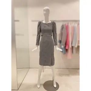 갤러리아 퍼프 슬리브 슬릿 원피스(GN2A0OP25)*