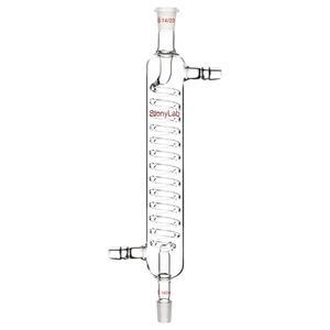 스토니랩 그레이엄 콘덴서, 보로실리케이트 유리 14/20 200mm 재킷 길이의 실험실 콘덴서