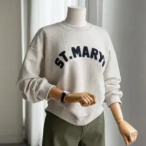 (안나앤모드) mary 부클 맨투맨[티셔츠CY542]