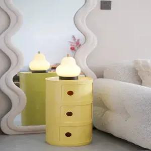 원형 정리함 카르텔 서랍장 인테리어 수납장 거실