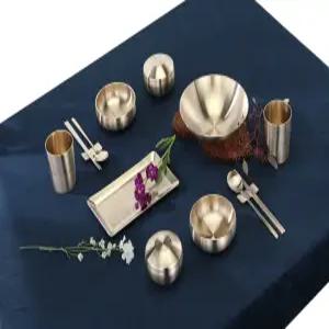 화담 방짜 유기 2인 반상기 금슬지우세트/부모님 선물