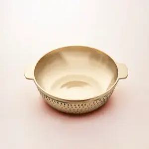 화담 방짜 유기 엠보 전골 냄비 직화 항균99.9%