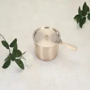 화담 방짜 유기 직화가능 편수 냄비 항균력 99.9%