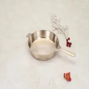 화담 방짜 유기 직화 프라이팬 20cm 24cm 항균력99.9%