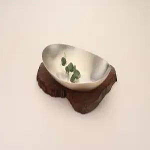 화담 방짜 유기 깊은 타원 샐러드 볼 모음 항균력99.9