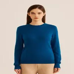 (정상가:99000원) 캐시미어 혼방 크루넥 풀오버 니트 [UFH4-KCN419S]