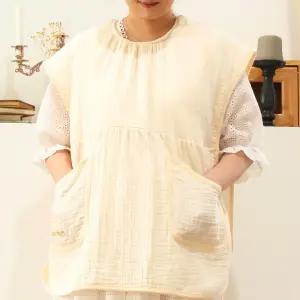 예꼬맘 엄마 턱받이 아기 아빠 순면 거즈 육아 앞치마