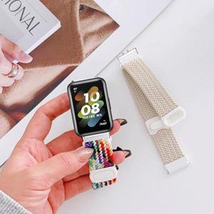 삼성 갤럭시 워치핏 3 스트랩 스마트워치 액세서리 손목 밴드 벨트 시계줄 코레아 핏3 나일론 브레이드