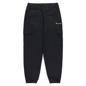 르꼬끄 테니스 솔리드 카고 조거 팬츠 QP323TPT81 BLK