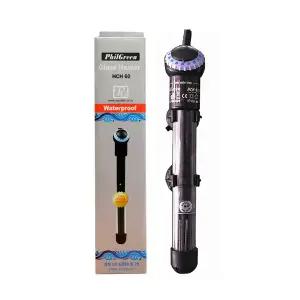 필그린 수족관히터 60W 고급형 HCH-60 침수형 어항히터 어항온도 수족관온도 열대어