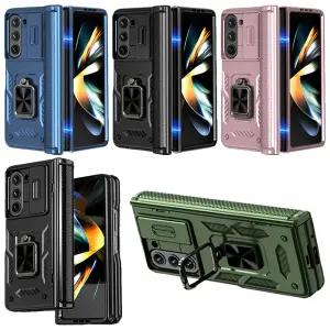 갤럭시 Z 폴드7 F966 힌지 보호 풀커버 아머 범퍼 케이스 스탠드 핑거 홀더 지폴드7