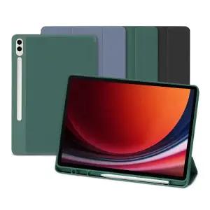 데이웍스 갤럭시탭 S10+ S9+ 플러스 북커버 케이스 S펜 수납 스마트 커버