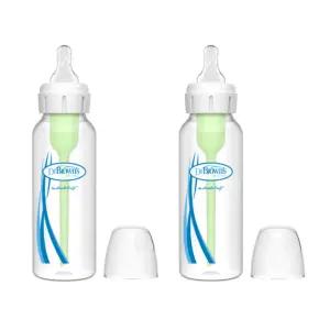 닥터브라운 배앓이 방지 젖병 내로우넥 PP 250ml 2P