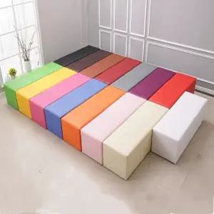 다용도 스펀지 소파 고급 키즈소파 병원소파 등받이 없는 긴 의자 벤치 아이의자 아이방