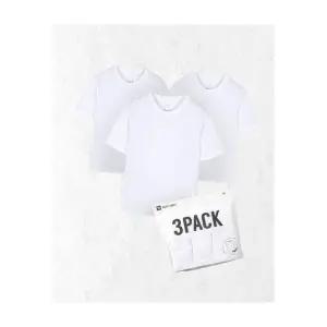 탑텐 TOPTEN 공용 코튼 베이직 반팔티 3PACK_MSE5TS3001 MSE5TS3001 201300