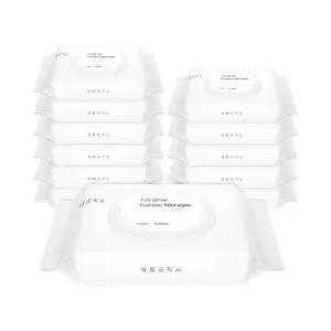 [생활공작소] 비데 물티슈 (물에 녹는 화장실 물티슈) 60매 x 10개