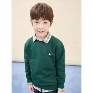 [BEANPOLE KIDS] [BEANPOLE KIDS] [BEANPOLE KIDS] [Essential] 스웨트 셔츠  그린 (BI5941UE1M) (BI5941UE1M) (BI5941UE1M)