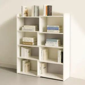 아트박스/가구느낌 텐수납장책장 4단 길이조절 거실 책꽂이 950