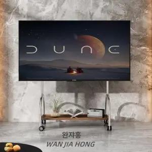 더패스터 85인치TV거치대 이동식 이젤형 호환 215cm