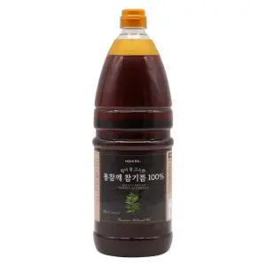 [이장네] 통참깨 100% 참기름 대용량 1.8L_1개