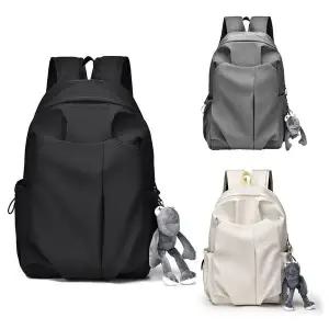 남녀공용 캔버스 방수백팩 가방 여행가방 학교가방