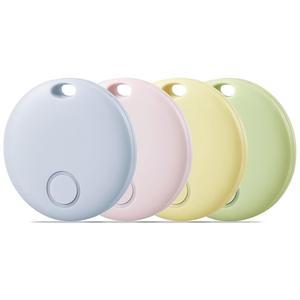 레이케 에어 트래커-4 팩 스마트 태그, 수하물 트래커는 Find My(iOS 전용), 열쇠, 배낭, 지갑, IP67 방수 기능을 위한 템 파인더와 함께 작동합니다