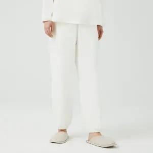 [JAJU](강남점)(이월) JAJU 여 밍크 플리스 셔링 파자마 팬츠 J204402213