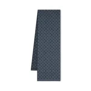 루이비통 모노그램 클래식 스카프 네이비 블루 M78525