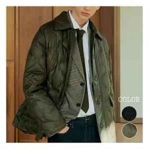 [소재올킬]남성 프리미엄 구스다운 경량 퀼팅 자켓/패딩-솜털80%854275