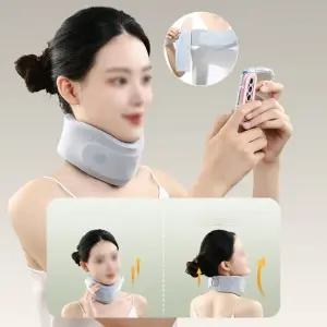 신형 2세대 업그레이드 초경량 목보호대 통기성 거북목 바른자세 경추보호 목보조기